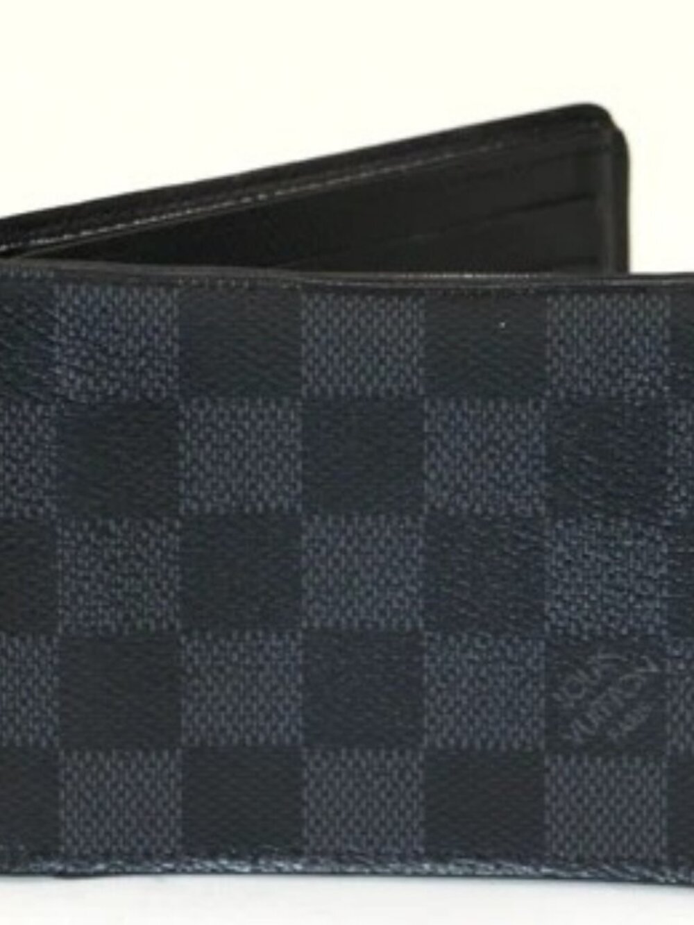 Louis Vuitton Damier Slender Wallet - Black/Gray